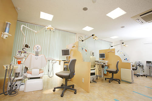 広々きれいな診療室